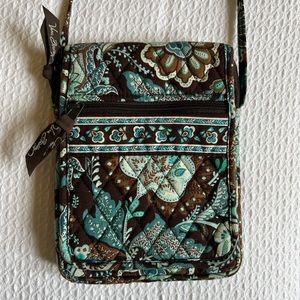 Vera Bradley Crossbody blue and brown